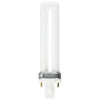 Plusrite 4003 7 Watt Cfl Light Bulb - Compact Fluorescent - 2 Pin G23 Base - 2700K - Plt - Cft7W/G23/827,