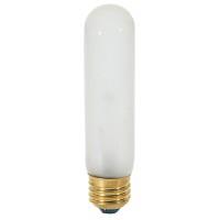 Satco S3253 Medium Light Bulb In White Finish, 5.00 Inches, 1 Count (Pack Of 1), Frosted