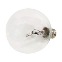 Bulbrite Kr25G16Cl 25W Krystal Touch G16 Globe Chandelier Bulb, Candelabra Base