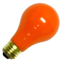 Bulbrite Incandescent A19 Medium Screw Base (E26) Light Bulb, 1 Count (Pack Of 1), Ceramic Orange