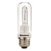 Bulbrite Halogen T10 Q250Cl/Edt 120-Volt Halogen Jdd Type Tubular Medium E26 Bulb, 250-Watt,Clear