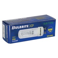 Bulbrite Q35Cl/Gu10 120-Volt Halogen Djd Type Tubular Bulb, Gu10 Base, 35-Watt