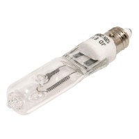 Bulbrite Halogen T4 Q250Cl/Mc 120-Volt Halogen Jd Type Mini-Candelabra E11 Bulb,250-Watt,Clear