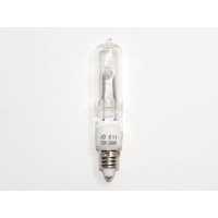 Bulbrite Halogen T4 Q250Cl/Mc 120-Volt Halogen Jd Type Mini-Candelabra E11 Bulb,250-Watt,Clear