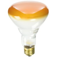 Bulbrite Incandescent Br30 Medium Screw Base (E26) Light Bulb, 75 Watt, Amber