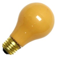 Bulbrite 60A/Yb 60-Watt 130-Volt Long Life Incandescent Bug Light