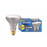 Bulbrite 65Br30Fl3/2P Dimmable Indoor Reflector Flood Br30 Incandescent Light Bulb, 65W/2-Pack, 2