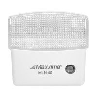 Maxxima Led Night Light With Dusk To Dawn Sensor Featuring 25 Lumens Plug In Ideal For Bedrooms Bathrooms Basements Hallw