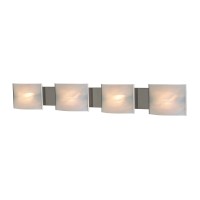 Pannelli 41'' Wide 4-Light Vanity Light - Stainless Steel