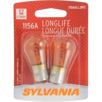 Sylvania 1156A Long Life Miniature Bulb, (Contains 2 Bulbs)