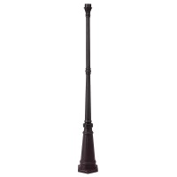 Livex Lighting 7709-07 Outdoor Cast Aluminum Post, Bronze