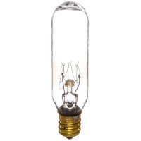 Bulbrite Incandescent T6 Candelabra Screw Base (E12) Light Bulb, 1 Count (Pack Of 1), Clear