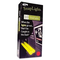 Snaplight light bars create instant safe reliable light during power outages evacuations severe weather and other emergencies They turn on in a snap mixing safe chemicals in a plastic casing to create instant light Each light bar lasts 12 hours