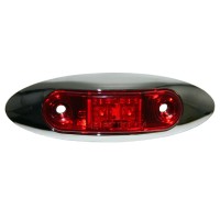 The Blazer C322R mini clearance light in red is designed to conform to applicable US FMVSS108 and Canadian CMVSS safety standards for clearance lighting The 12V marker light contains 2 highoutput LED for exceptional brightness and performance The life of 