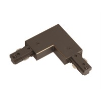 L CONNECTOR IN DARK BRONZE