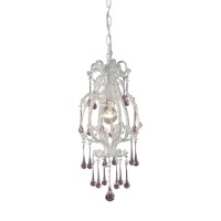 D Opulence 1-Lt Pendant In Antique White