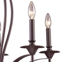 Medford 26'' Wide 5-Light Chandelier - Oiled Bronze