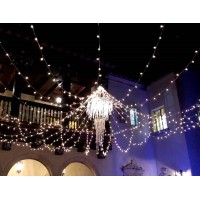 Novelty Lights 100 Light Clear Christmas Mini String Light Set White Wire Indooroutdoor Ul Listed 50 Long