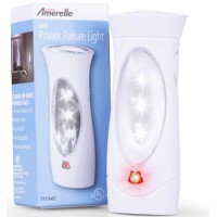 Amerelle Led Emergency Lights For Home Power Failure Triple Function Power Failure Light And Plug In Flashlight Combo With Re