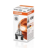 Osram Original 12V H15 Halogen Headlamp Bulb 64176 1 Piece In Folding Box,Black