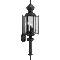 Progress Lighting P5831-31 Brassguard Lantern Outdoor, 28.50X7.00X7.00, Black