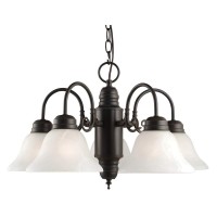 Design House 514455 Millbridge 5 Light Chandelier, Oil Rubbed Bronze