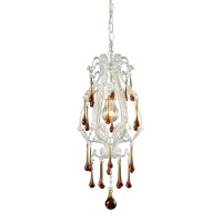 Opulence 1-Lt Pendant In Antique White