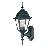 Acclaim 4001Bk Builder'S Choice Collection 1-Light Wall Mount Outdoor Fixture, Matte Black