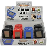 Flashlite Solar 3Led (Pack Of 24)