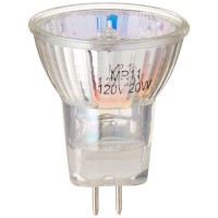 Etoplighting 5-Pack, 20 Watt Mr11 Halogen Bulb, 2 Pin, 120V 20W Flood Long Life, 5 X Mr11-120V-20, Vpl1251