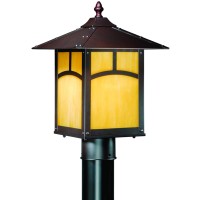 Vaxcel One Light Outdoor Post Tl-Opu090Eb One Light Outdoor Post