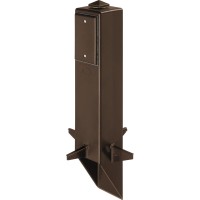 Arlington Industries Gp19Br-1 Gard-N-Post Outdoor Landscape Lighting Garden Post, 19-Inch, Bronze