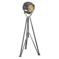 SL039 Features Floor lampBrass hardwareLight head has adjustable louvers allowing light to be regulated and focusedBracket holds lamp headLight head tilts up or down and can be turned left or right Specifications UL CE approved maximum 100 watt bulb Dimen