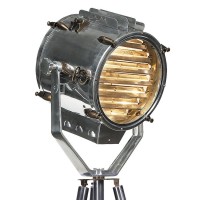 SL039 Features Floor lampBrass hardwareLight head has adjustable louvers allowing light to be regulated and focusedBracket holds lamp headLight head tilts up or down and can be turned left or right Specifications UL CE approved maximum 100 watt bulb Dimen