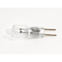 Bulbrite Halogen T3 24-Volt Halogen Jc Type Low Voltage Gy6.35 Bulb, 50-Watt,Clear