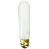 Bulbrite Incandescent T10 Medium Screw Base (E26) Light Bulb, 1 Count (Pack Of 1), Frost