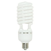 Satco S7394 105 Watt (400 Watt) 7000 Lumens Hi-Pro Spiral Cfl Soft White 2700K Mogul Base 120 Volt Light Bulb