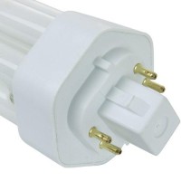 Sunlite Plt26/E/Sp50K 26-Watt Compact Fluorescent Plug-In 4-Pin Light Bulb, 5000K Color