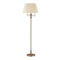 It is a Transitional Floor Lamp with 10 lbs Weighted Base It has a 6 way Switch It is of height 59 inch It is of base 10 inch It is of antique bronze finish