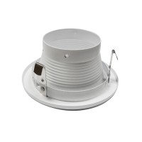 Nicor Lighting 4 Inch White Baffle Trim, For 4 Inch Housings (19502Wh)