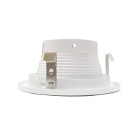 Nicor Lighting 4 Inch White Baffle Trim, For 4 Inch Housings (19502Wh)