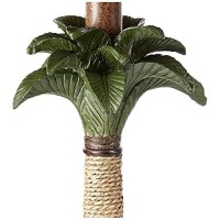 Koehler 37989 255 Inch Palm Tree Rattan Table Lamp