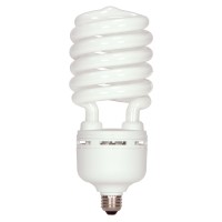 Satco S7398 85 Watt (350 Watt) 5700 Lumens Hi-Pro Spiral Cfl Bright White 4100K Medium Base 120 Volt Light Bulb