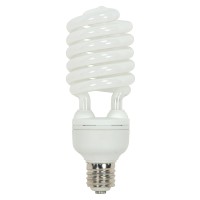 Satco S7387 65 Watt (300 Watt) 4300 Lumens Hi-Pro Spiral Cfl Soft White 2700K Mogul Base 120 Volt Light Bulb