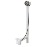 Geberit Bathtub Drain With Turn Handle Actuation, D52, Length 15 Cm