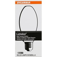 Sylvania Lumalux High Pressure Sodium Hid Light Bulb, Ed17 70W, Medium Base, 4000 Lumens, 1900K, Clear - 1 Pack (67504)