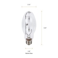 Sylvania Lumalux High Pressure Sodium Hid Light Bulb, Ed17 70W, Medium Base, 4000 Lumens, 1900K, Clear - 1 Pack (67504)