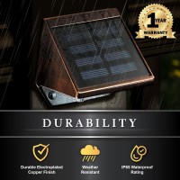 Classy Caps Sl177 Solar Led Deck Wall Light