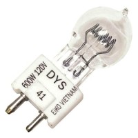 Eiko Dys/Dyv/Bhc T-6 Gz9.5 Base Halogen Bulb, 120V/600W