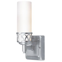 Livex Lighting 4721-91 Bath Vanity With Hand Blown Satin White Glass Shades, Brushed Nickel, 4.5 X 4 X 10.75